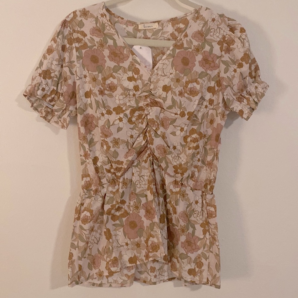 Floral Print Blouse, Small